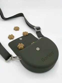 Pochette Pour Friandises Pour Chien - Olive - Barkin