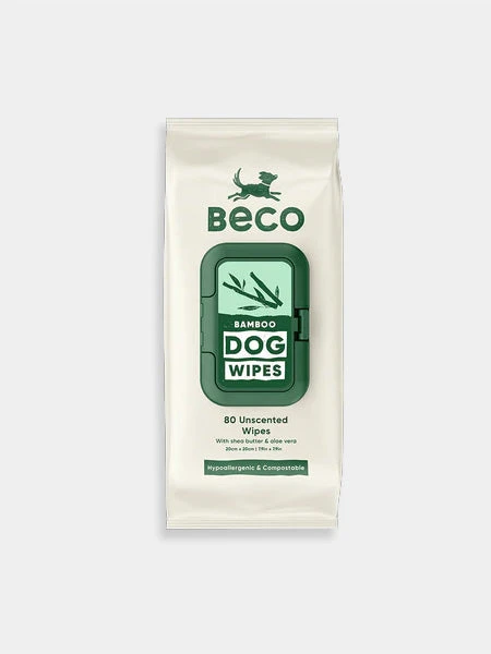 80 Lingettes Lavantes Pour Chien - Compostables - Sans Parfum â Image 2