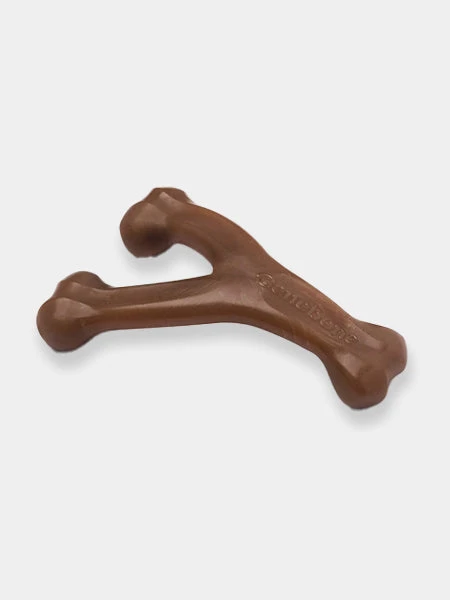 Jouet à Mâcher Pour Chien - Wishbone - Saveur Beurre De Cacahuète 🥜 - Benebone