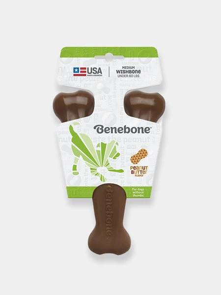 Jouet à Mâcher Pour Chien - Wishbone - Saveur Beurre De Cacahuète 🥜 - Benebone – Image 6