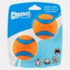 Lot De 2 Balles En Caoutchouc Pour Chien - Chuck It! - Taille M