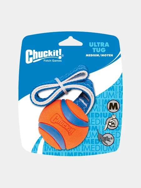 Balle Pour Chien Ultra Tug Chuck It! - Taille M