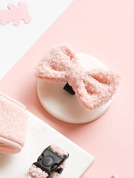 Nœud Papillon Teddy Rose - Love A Lot - Cocopup London – Image 2