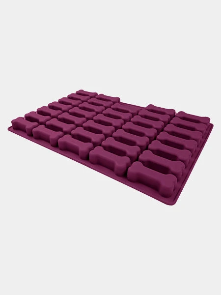 Moule En Silicone Pour Friandises - 34 Maxis Os - Violet – Image 3