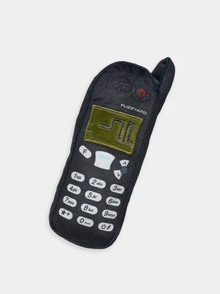 Peluche Rétro Pour Chien - Téléphone Nokidog 📱- FuzzYard – Image 3