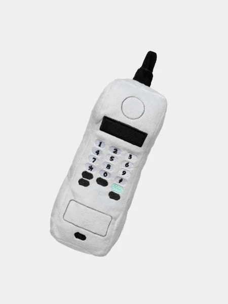 Peluche Rétro Pour Chien - Téléphone The Brik ☎️ - FuzzYard – Image 3