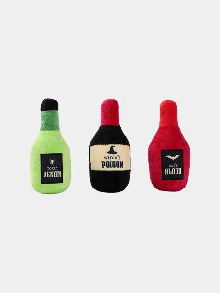 Lot De 3 Peluches Pour Chien - Potion Magique đ§Șâ ïž - HugSmart