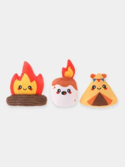 Lot De 3 Peluches Pour Chien - Camping Pups 🏕️ - HugSmart