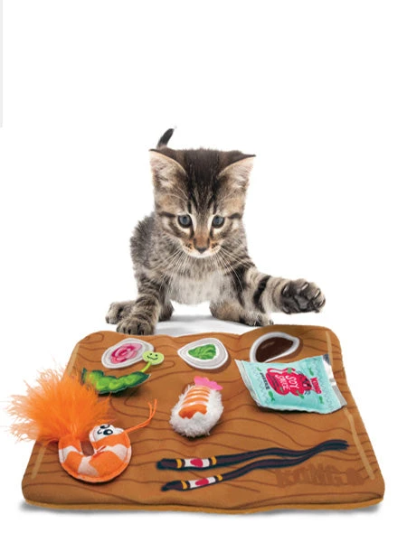 Tapis Interactif De Fouille Pour Chat - KONG Pull-A-Partz Sushi đŁ â Image 2
