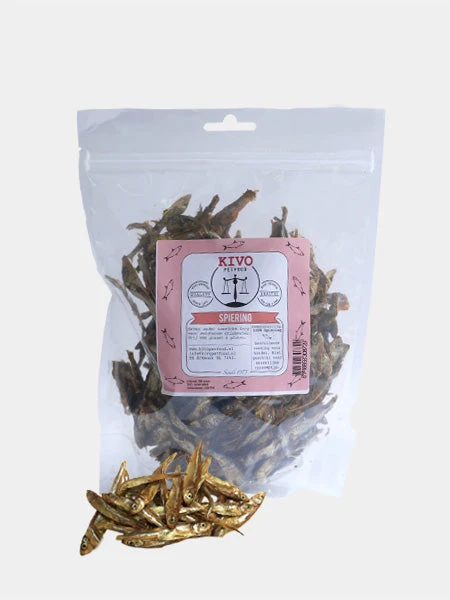 Poissons Entiers Séchés Pour Chien - Eperlan