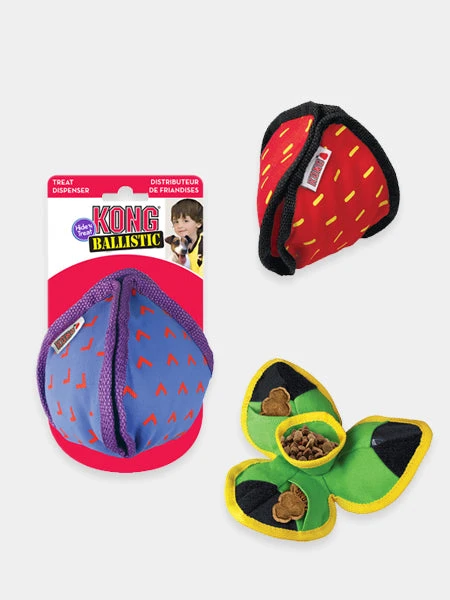 Jouet Distributeur De Friandises Pour Chien - KONG Hide N Treat (M)