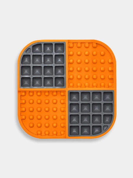 Plateau D'enrichissement Et De Léchage LickiMat Slomo - Orange – Image 3