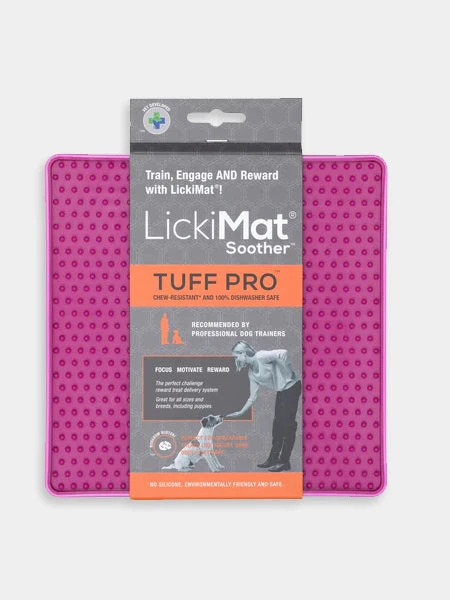 Tapis De Léchage Renforcé LickiMat Pro Soother - Rose