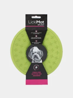 Bol D'enrichissement Et De Léchage LickiMat Splash - Vert