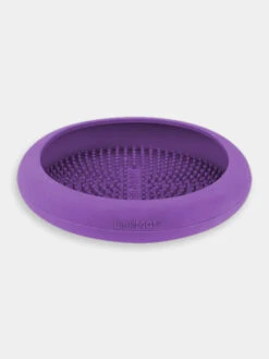 Bol D'enrichissement Et De Léchage Avec Ventouses LickiMat UFO - Violet