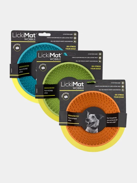 Bol D'enrichissement Et De Léchage LickiMat Wobble - Orange – Image 3