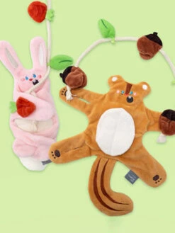 Petite Peluche De Fouille Pour Chien - Lapin Ou Ăcureuil - My Fluffy