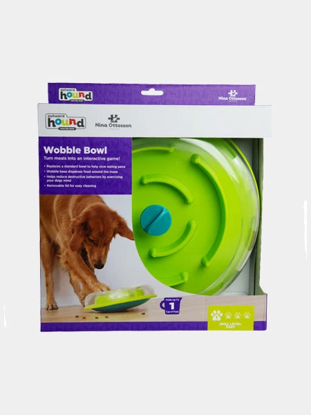 Outward Hound Jouet Interactif Distributeur De Friandises Pour Chien - Wobble Bowl – Image 4
