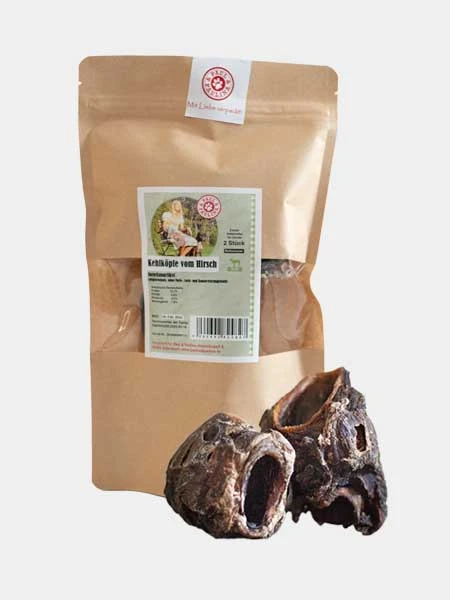 Friandise De Mastication Pour Chien - 2 Larynx De Cerf - Paul & Paulina