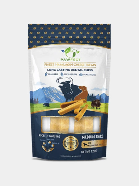 Lot De 2 Bâtons De Fromage De Yak à Mâcher Pour Chien - Taille M