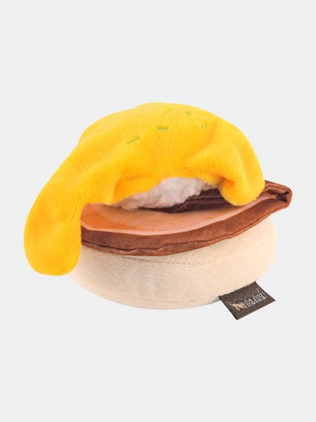 Jouet En Peluche Pour Chien - Barking Brunch - Oeuf Bénédicte 🥓🥚 - Pet PLAY – Image 4