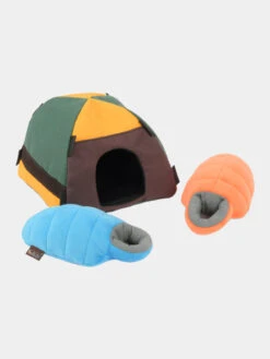 Jouet En Peluche Pour Chien - Tente Camping đïž - Pet PLAY