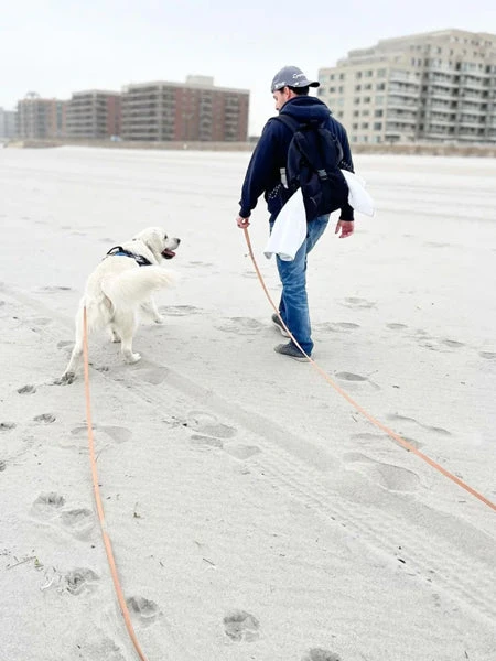 Longe Waterproof D'éducation Pour Chien - Pêche - Shop Sunny Tails – Image 2