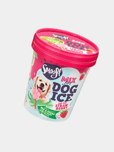 Mélange Pour Glaces Pour Chien - Fraise 🍦🍓 - Smoofl – Image 6