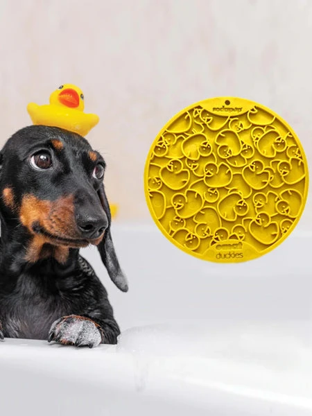 Tapis De Léchage Pour Chien Et Chat - Canard 🦆 - SodaPup – Image 4