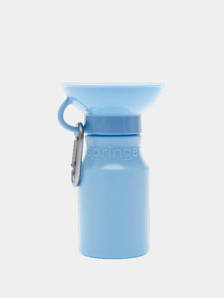 Gourde Pour Chien Avec Distributeur Dâeau - Medium (44 Cl) Bleu - Springer