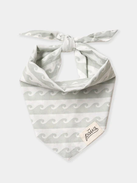 Bandana Pour Chien - Motif Surf 🏄🏻‍♀️ - The Paws