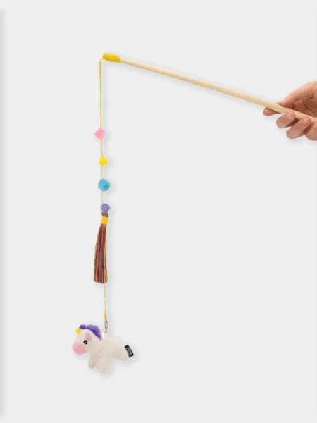 Canne à Pêche Pour Chat - Licorne - Zippy Claws