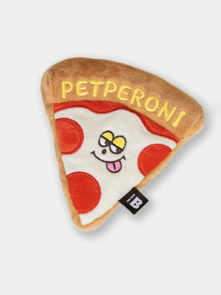 Peluche Pour Chien - Pizza Petperoni đ - Bite Me