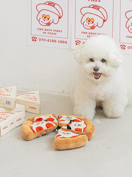 Peluche Pour Chien - Pizza Petperoni đ - Bite Me â Image 2