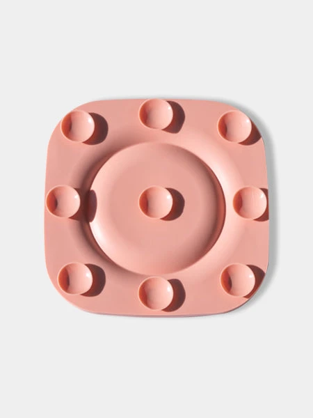 Tapis De Léchage 🍽️😋 Pour Chien Et Chat - YoomY Plate - Dusty Pink - Inooko – Image 5