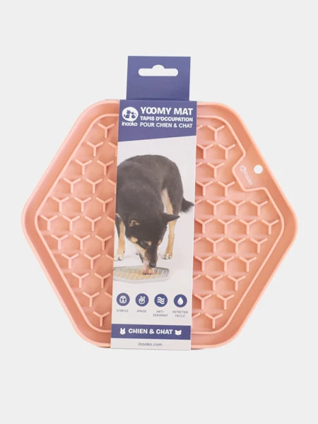 Tapis D'occupation Pour Chien Et Chat - Yoomy Mat - Dusty Pink