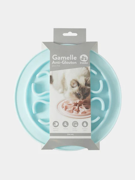 Gamelle Anti-glouton Bleu Pastel â Image 3