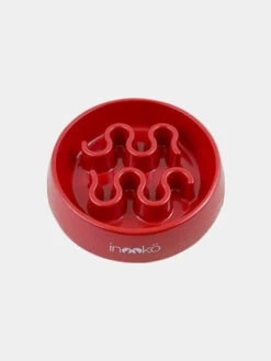 Gamelle Anti-glouton Grand Chien - Rouge