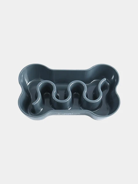 Gamelle Anti-glouton Gris Foncé – Image 3