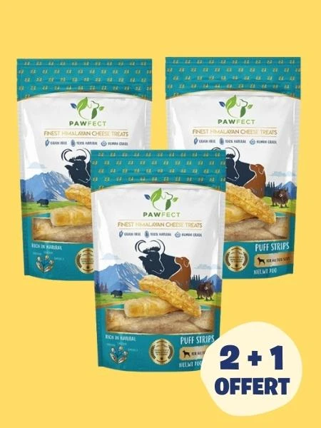 Lamelles De Fromage De Yak Soufflé - Offre Limitée 2+1 Offert