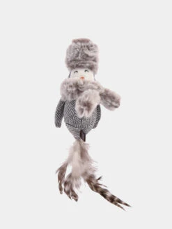 Jouet Oiseau Gris Pour Chat - Herbe Ă Chat Biologique - Pet PLAY