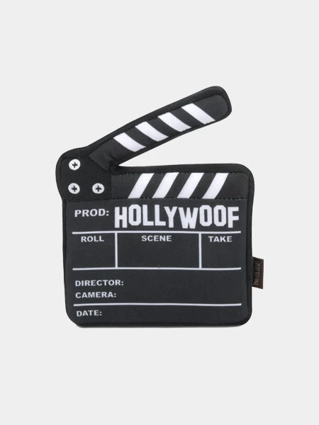 Jouet En Peluche Pour Chien - Hollywoof Cinema - Clap De Cinéma - Pet PLAY – Image 3