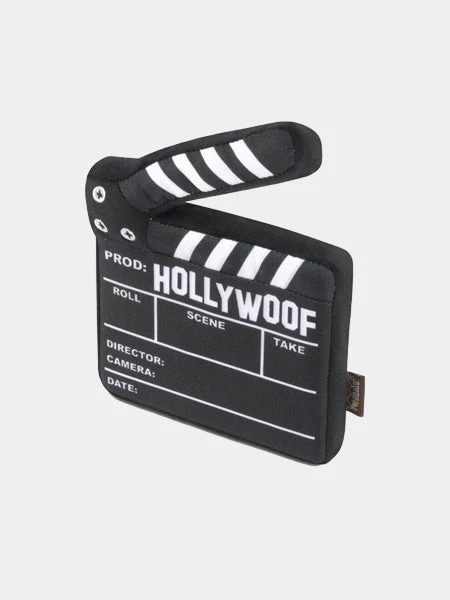 Jouet En Peluche Pour Chien - Hollywoof Cinema - Clap De Cinéma - Pet PLAY