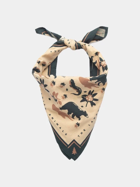 Bandana En Coton - Appalachian Mountains - The Landmark Project