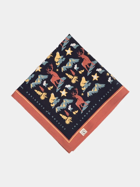 Bandana En Coton - Residents Of The Rockies - The Landmark Project â Image 2