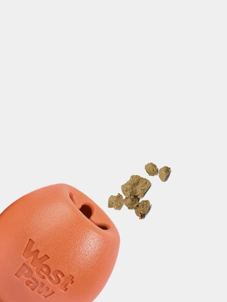 West Paw Jouet Interactif Puzzle Pour Chien - Rumbl Zogoflex - Orange - Eco-friendly – Image 3