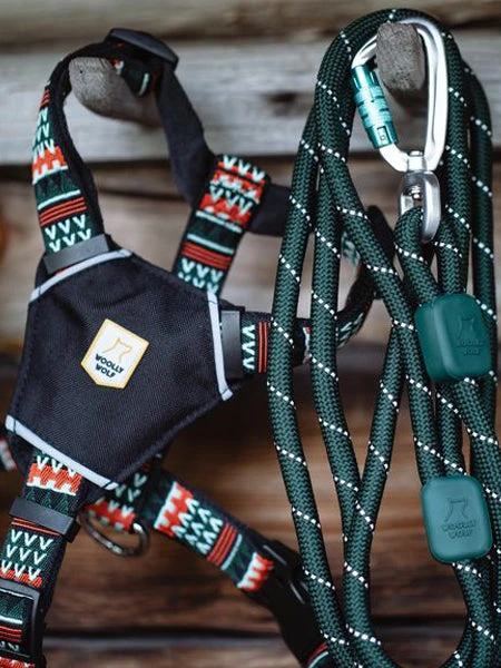 Harnais Original Pour Chien Motif Woodland - Woolly Wolf â Image 3