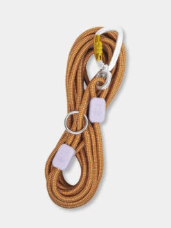 Longe En Corde Recyclée Pour Chien - Terracotta - Woolly Wolf