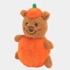 Peluche Pour Chien Cheeky Chumz - Ours Citrouille 🐻🎃 - Zippy Paws