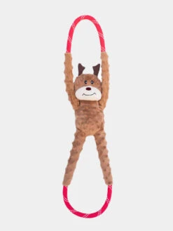 Peluche Originale Pour Chien - Rennes RopeTugz 🦌 - Zippy Paws